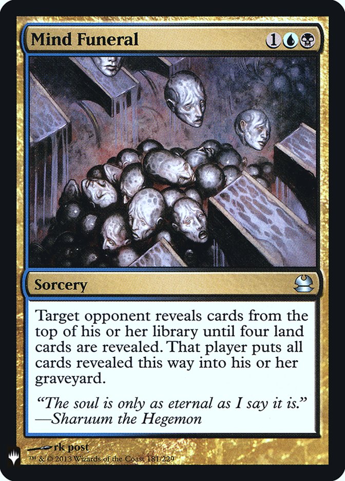 Mind Funeral [Mystery Booster] (FMB1 89)