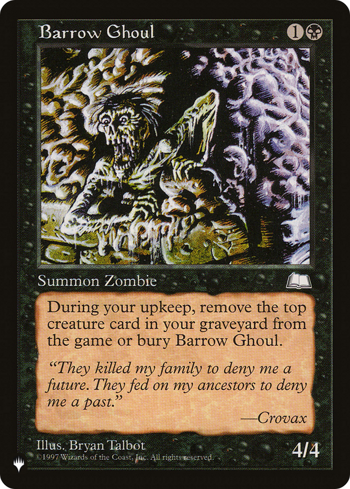 Barrow Ghoul [The List] (LWTH 61)