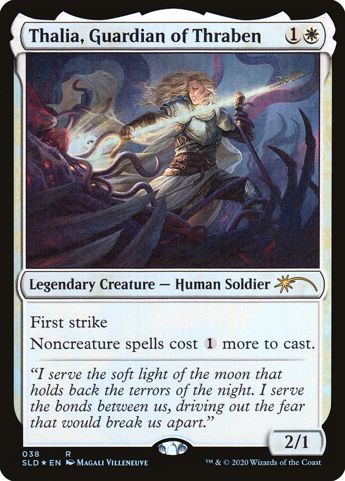 Thalia, Guardian of Thraben (38) [Secret Lair Drop Series] (SLD 38)
