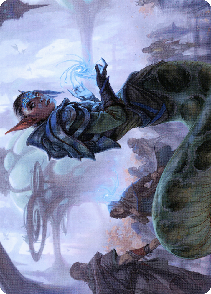 Lonis, Cryptozoologist Art Card [Modern Horizons 2 Art Series] (AMH2 57)