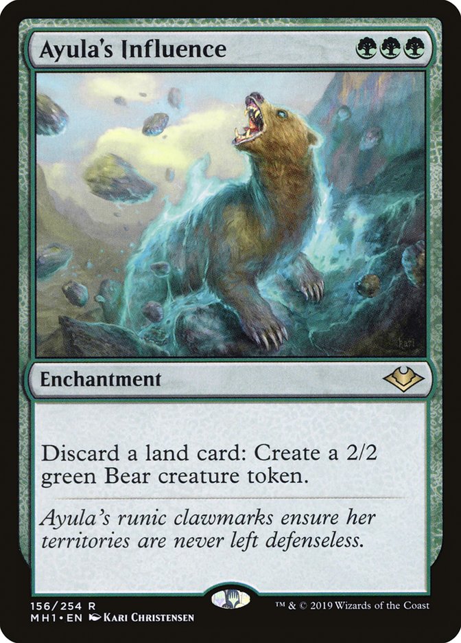 Ayula's Influence [Modern Horizons] (MH1 156)