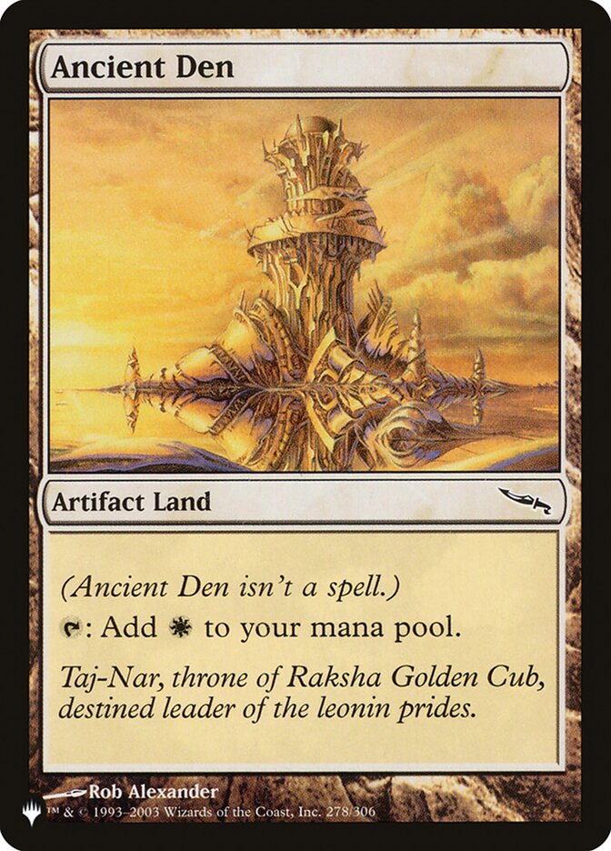 Ancient Den [The List] (LMRD 278)