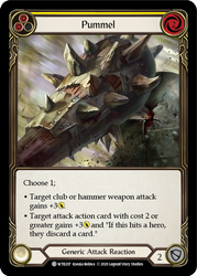 Pummel (Yellow) [WTR207] Unlimited Rainbow Foil