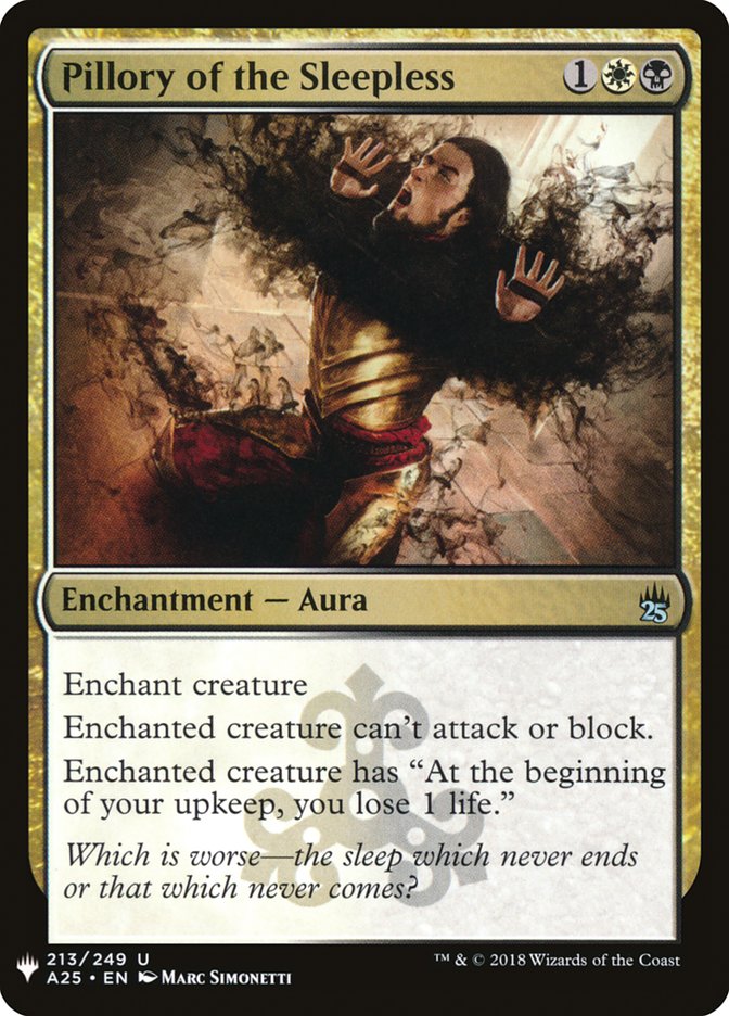 Pillory of the Sleepless [Mystery Booster] (MB1 1463)