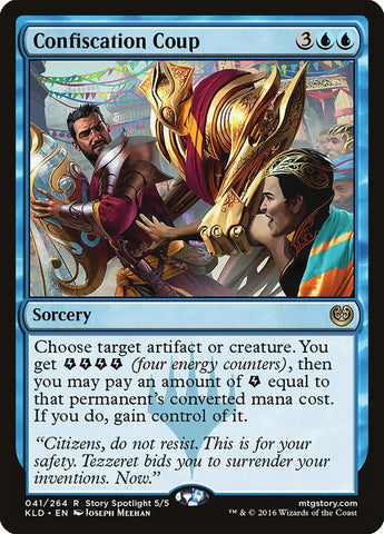 Confiscation Coup [Kaladesh] (KLD 41)