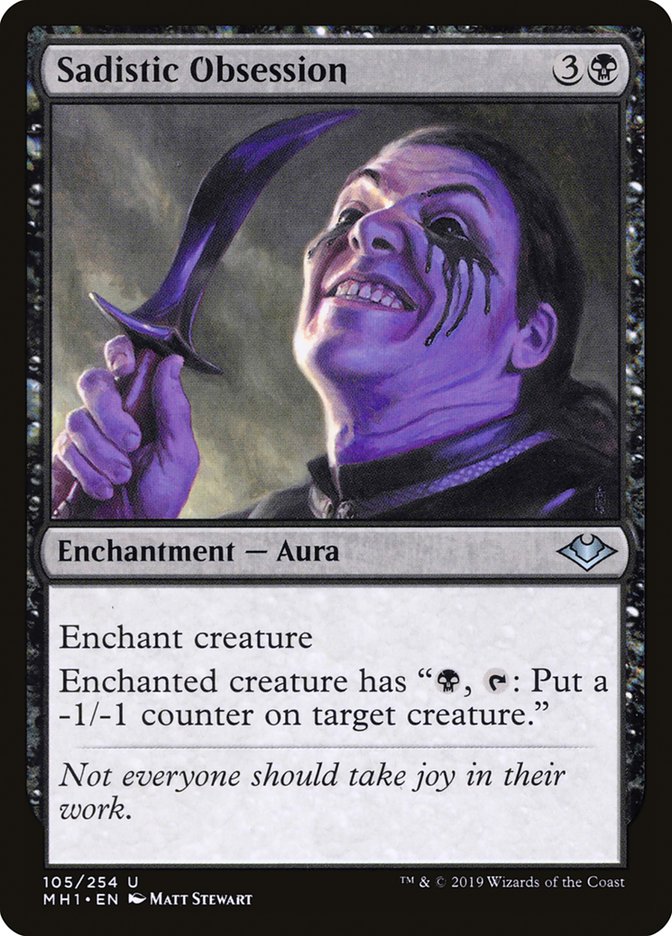 Sadistic Obsession [Modern Horizons] (MH1 105)