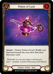 Potion of Luck [EVR187] 1st Edition Cold Foil
