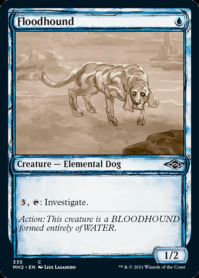 Floodhound (Sketch) [Modern Horizons 2] (MH2 335)