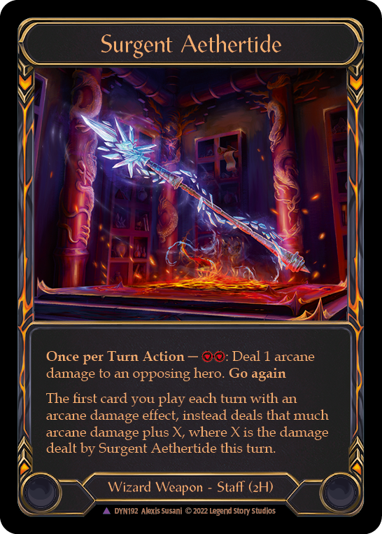 Surgent Aethertide [DYN192] (Dynasty)  Cold Foil