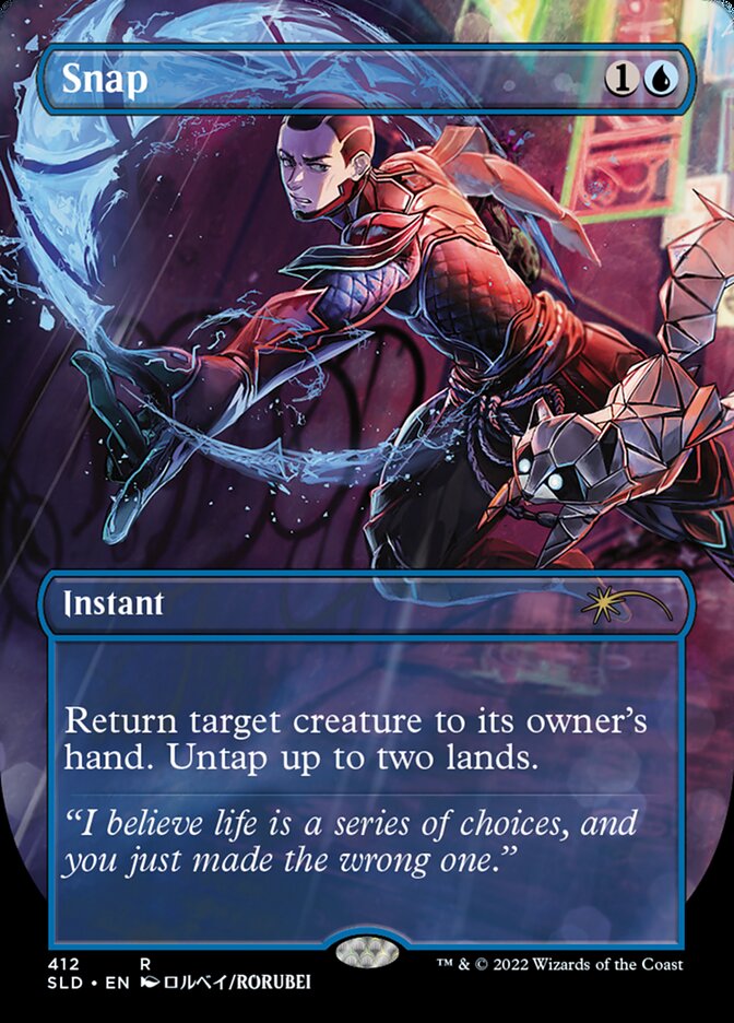 Snap (Borderless) [Secret Lair Drop Series] (SLD 412)