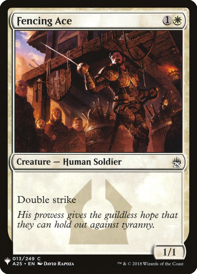 Fencing Ace [Mystery Booster] (MB1 110)
