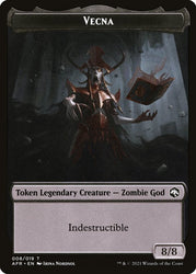 Devil // Vecna Double-sided Token [Dungeons & Dragons: Adventures in the Forgotten Realms Tokens] (TAFR 11)