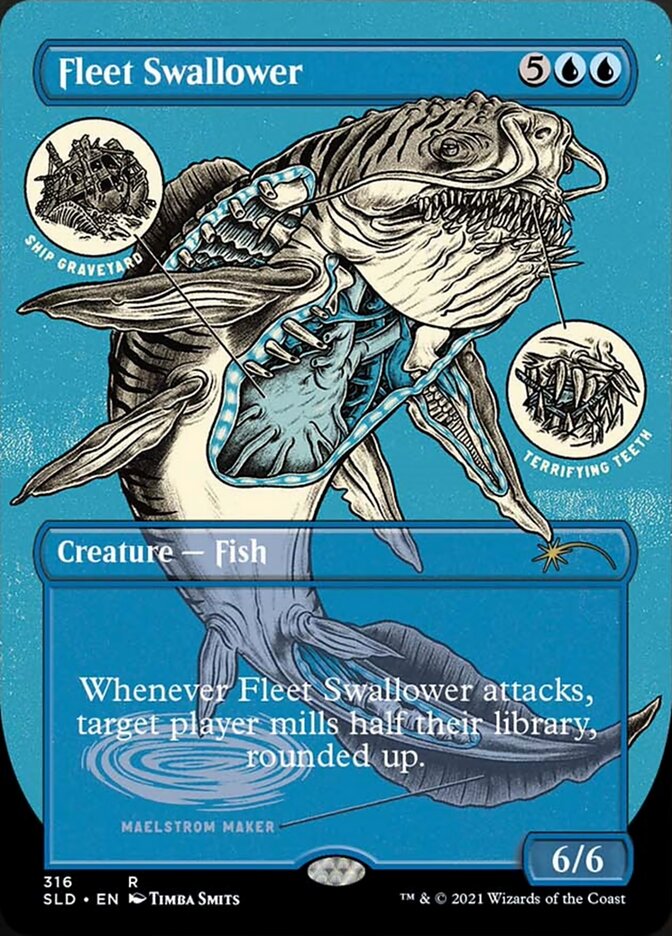 Fleet Swallower (Borderless) [Secret Lair Drop Series] (SLD 316)