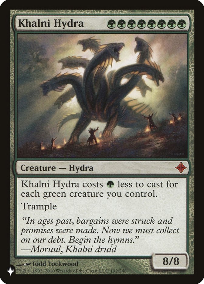 Khalni Hydra [The List] (LROE 192)