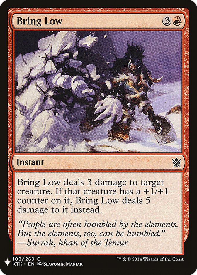 Bring Low [Mystery Booster] (MB1 875)