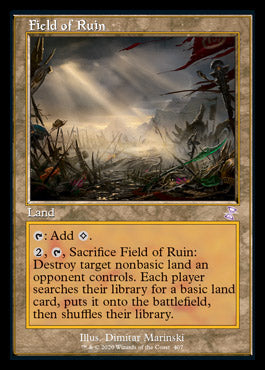 Field of Ruin (Timeshifted) [Time Spiral Remastered] (TSR 407)