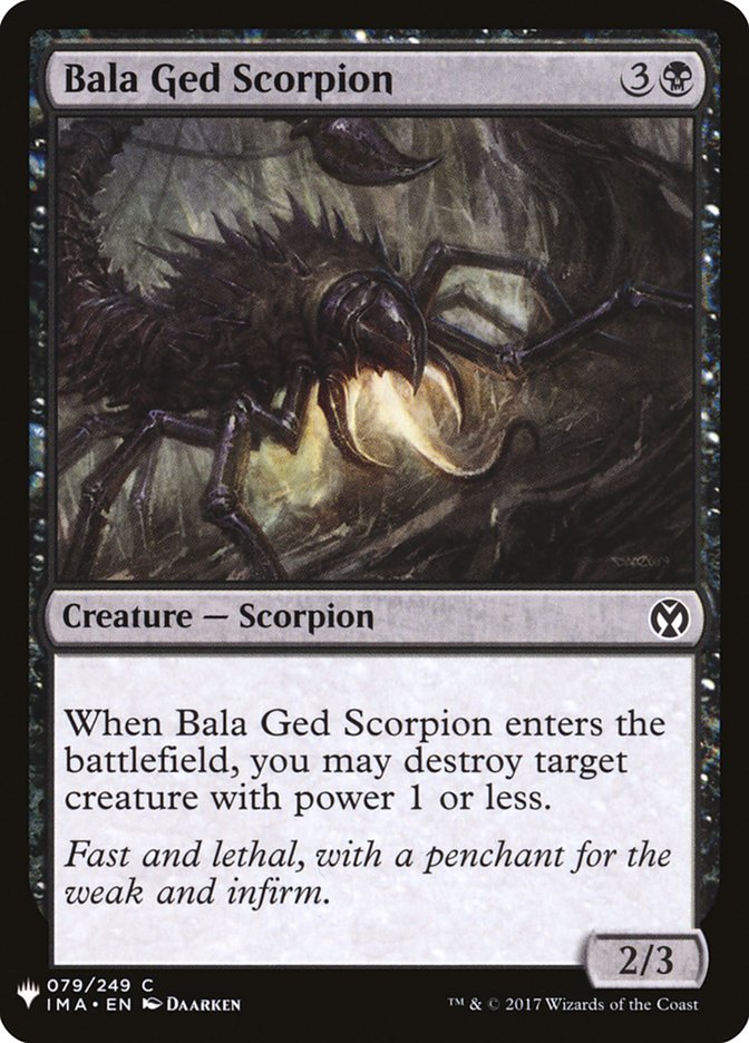 Bala Ged Scorpion [Mystery Booster] (MB1 568)