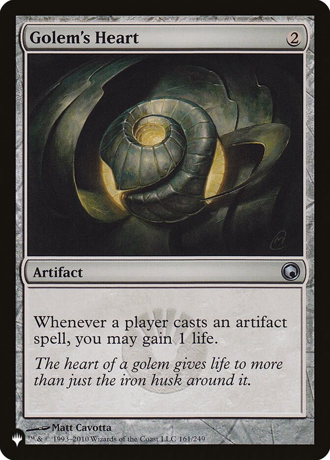 Golem's Heart [The List] (LSOM 161)