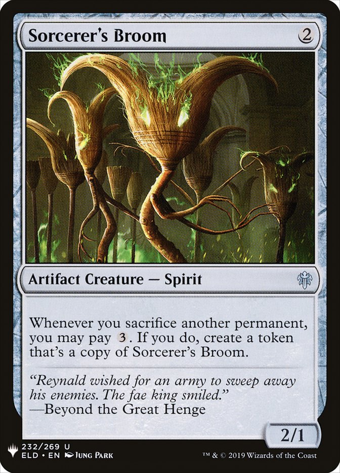 Sorcerer's Broom [Mystery Booster] (MB1 1634)