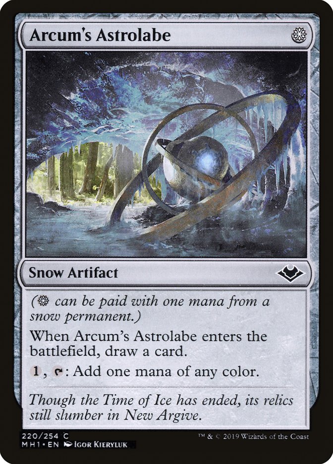 Arcum's Astrolabe [Modern Horizons] (MH1 220)