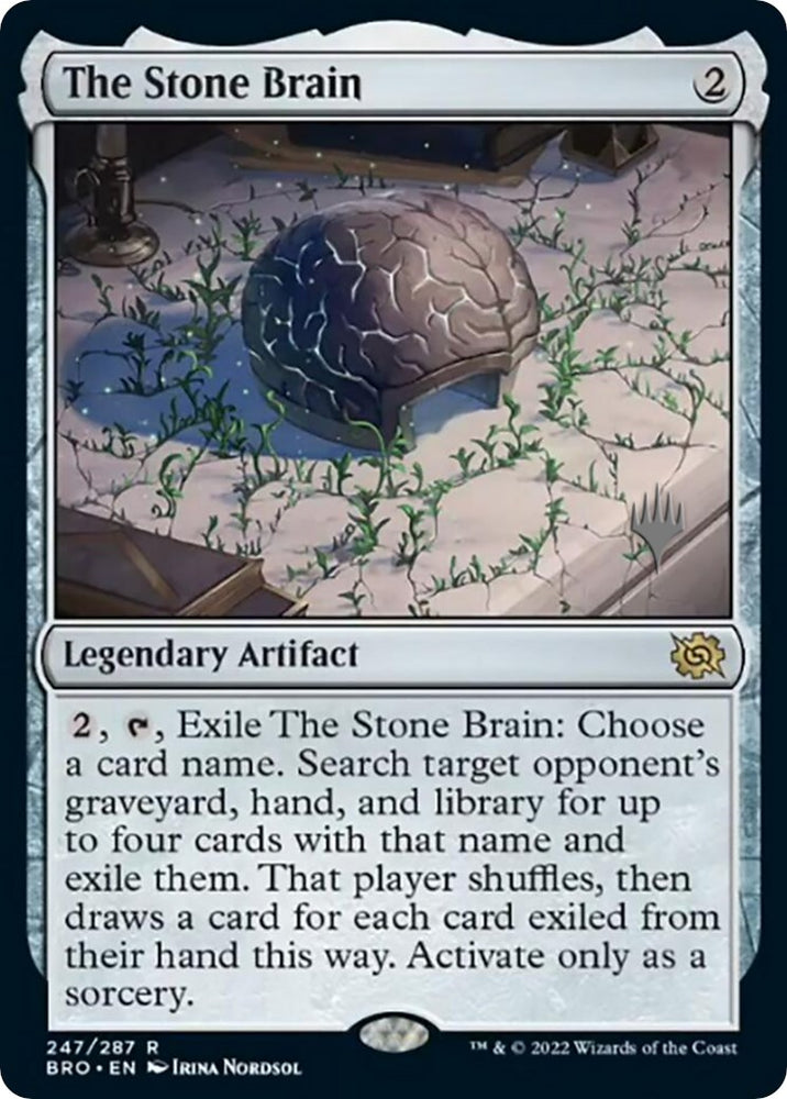 The Stone Brain [The Brothers' War: Promo Pack]
