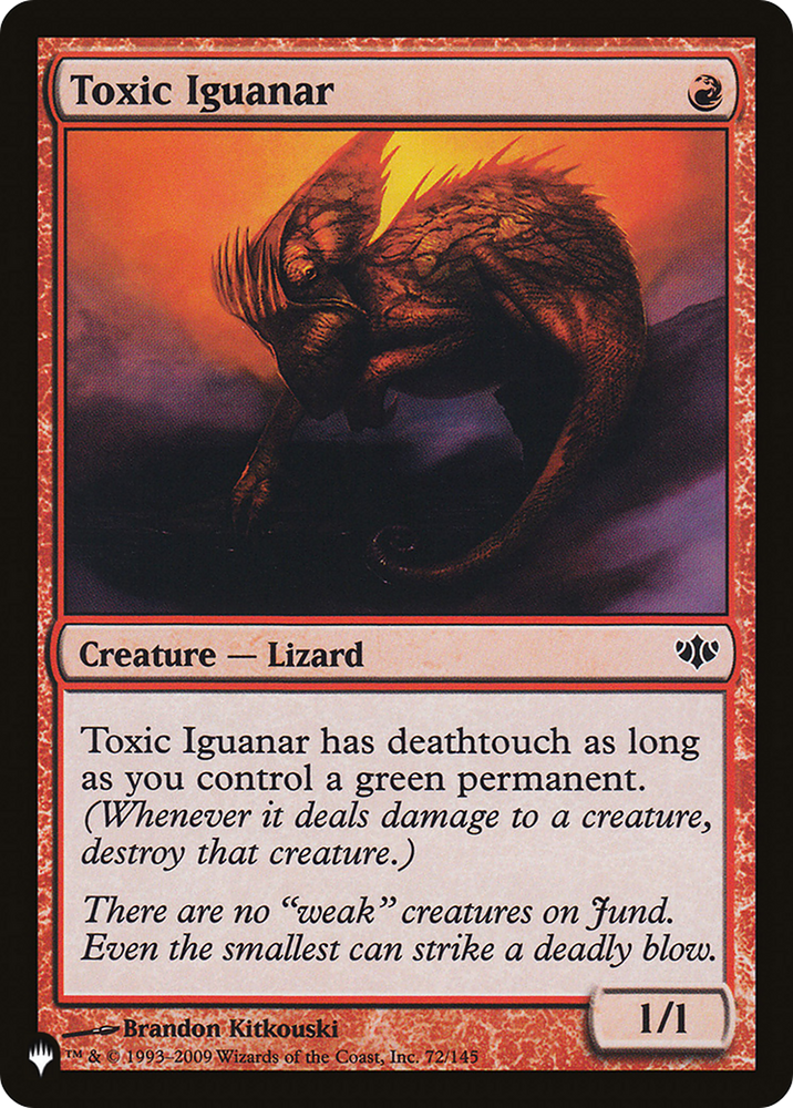 Toxic Iguanar [The List] (LCON 72)