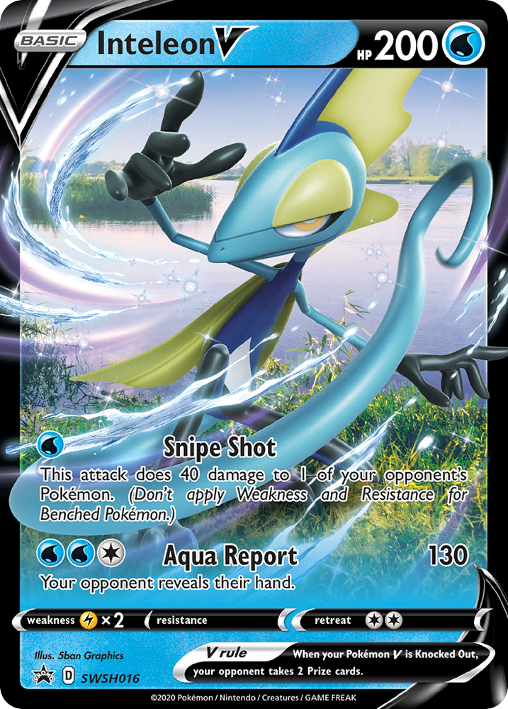 Inteleon V (SWSH016) [Jumbo Cards]