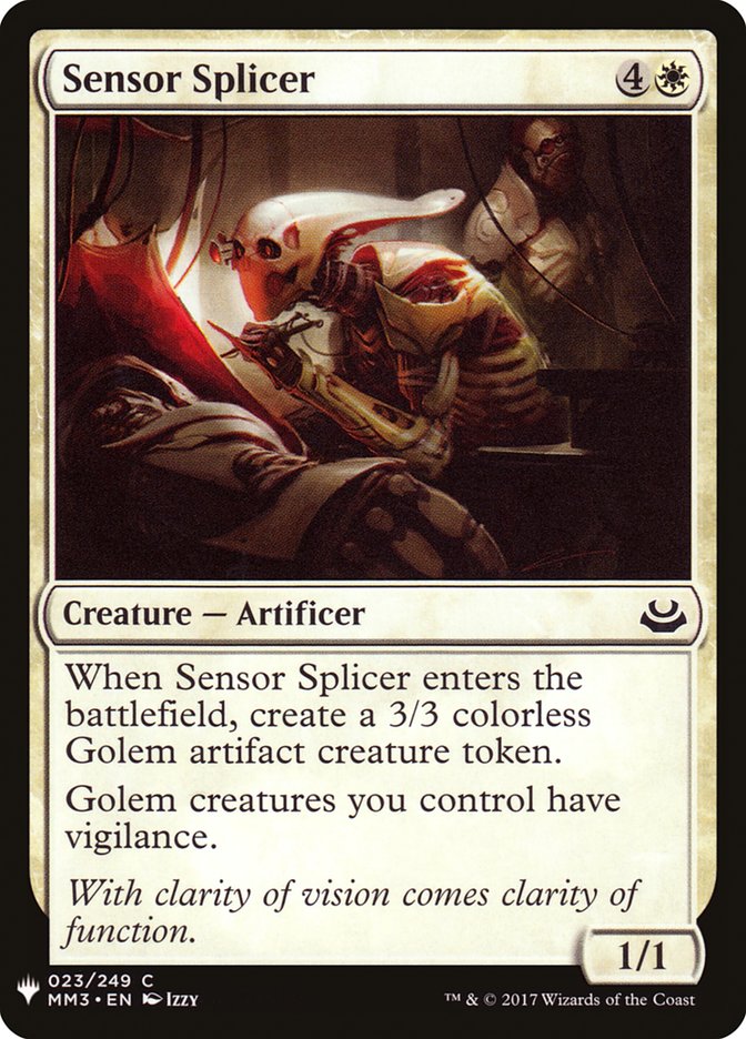 Sensor Splicer [Mystery Booster] (MB1 222)