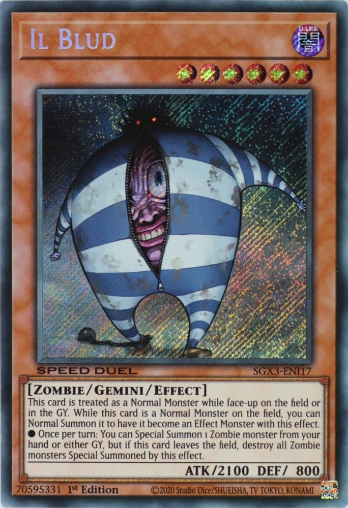 Il Blud (Secret Rare) [SGX3-ENI17] Secret Rare