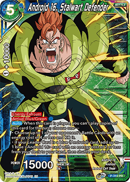 Android 16, Stalwart Defender (Winner Stamped) [P-310_PR]