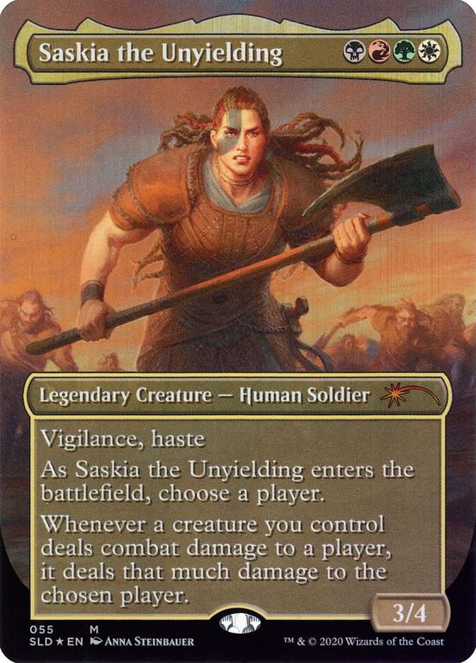 Saskia the Unyielding [Secret Lair Drop Series] (SLD 55)