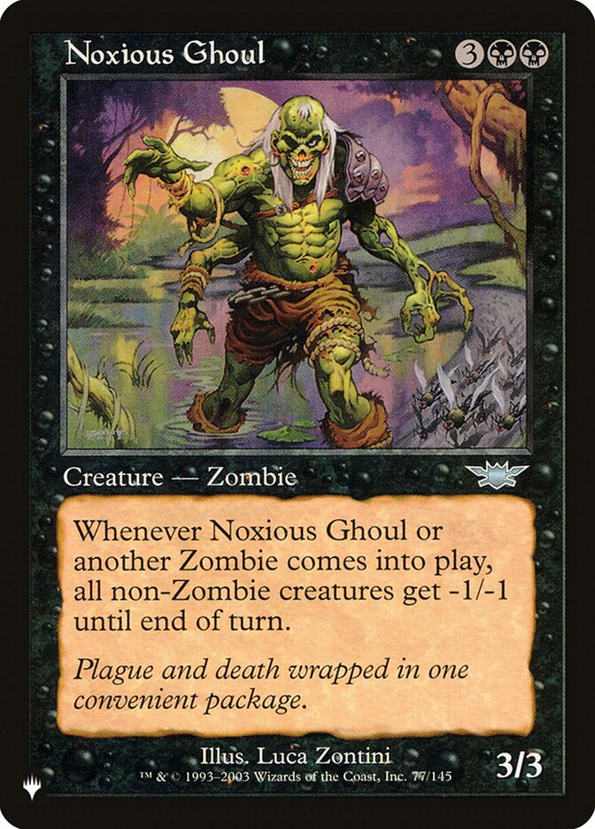 Noxious Ghoul [The List] (LLGN 77)