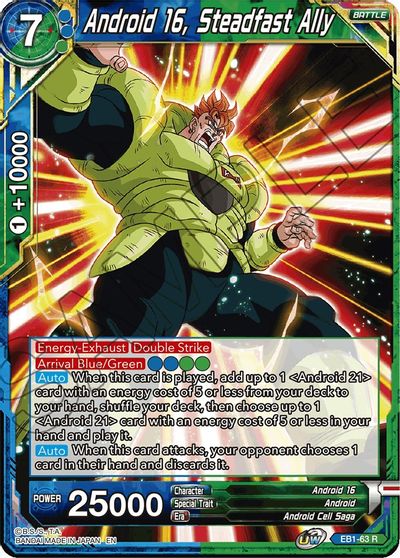 Android 16, Steadfast Ally [EB1-63]