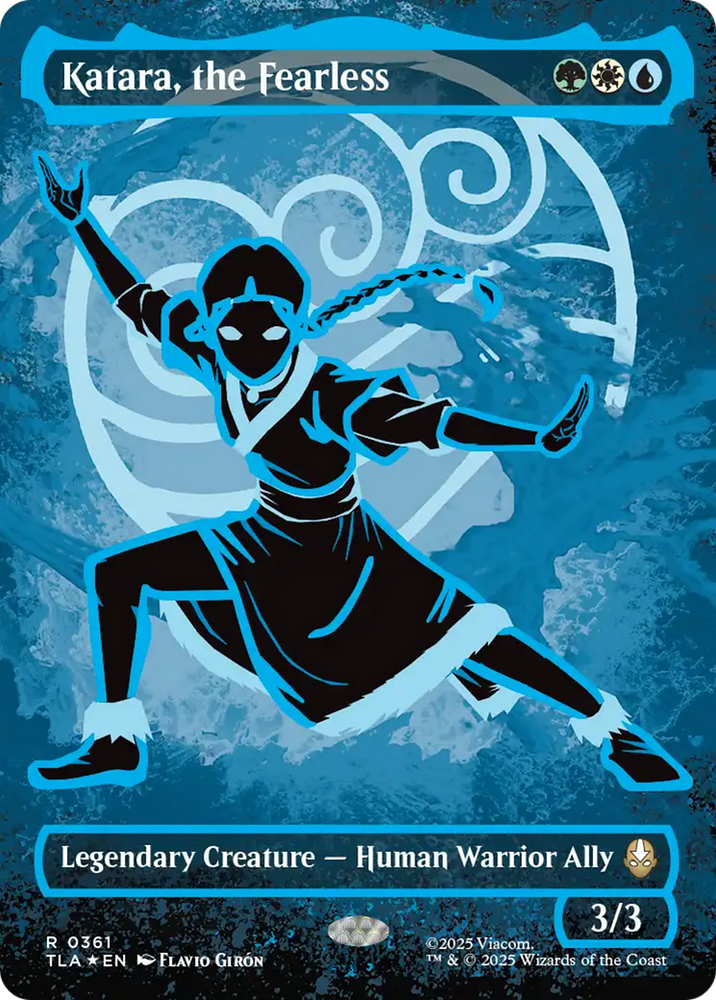Katara, the Fearless (Borderless Battle Pose) [Avatar: The Last Airbender]