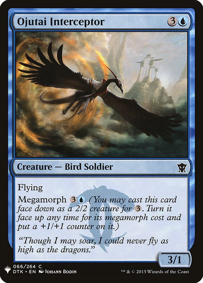 Ojutai Interceptor [Mystery Booster] (MB1 447)