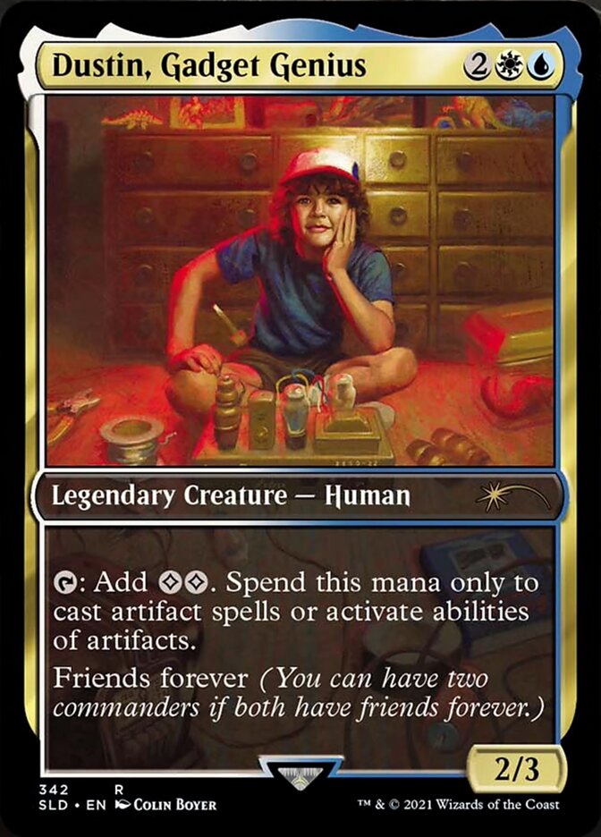 Dustin, Gadget Genius [Secret Lair Drop] (SLD 342)