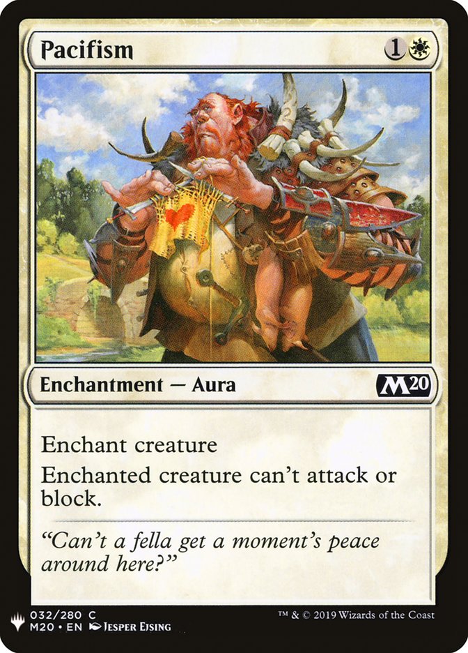 Pacifism [Mystery Booster] (MB1 191)