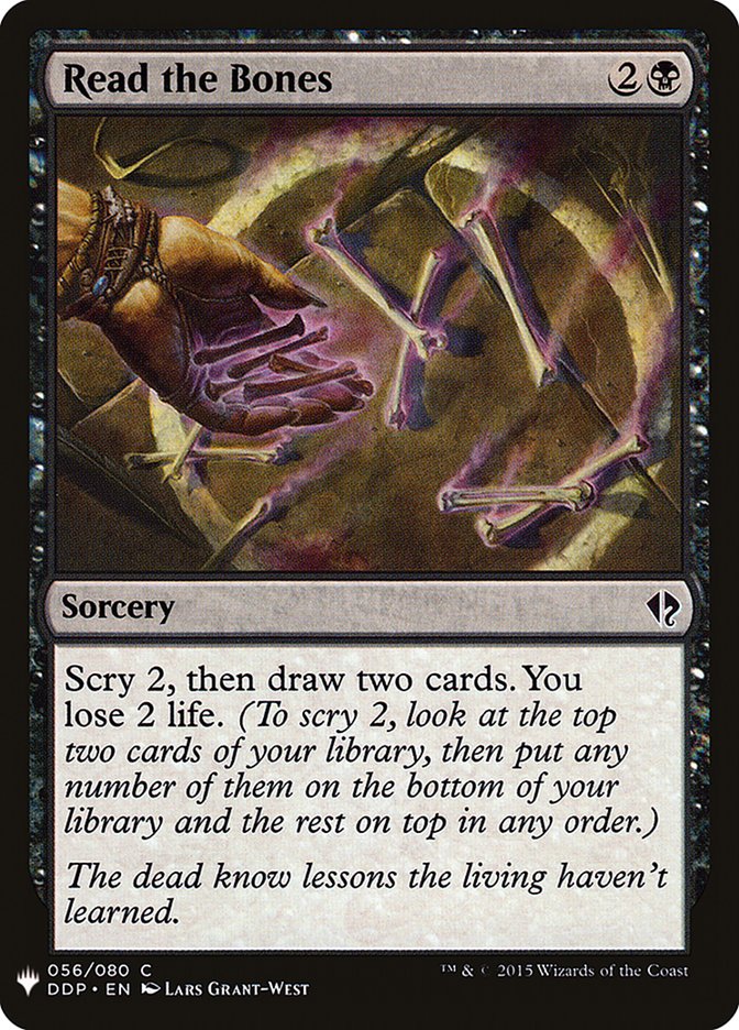 Read the Bones [Mystery Booster] (MB1 746)