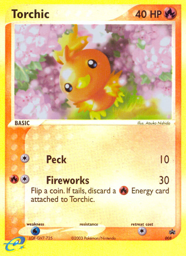 Torchic (8) [Nintendo: Black Star Promos]