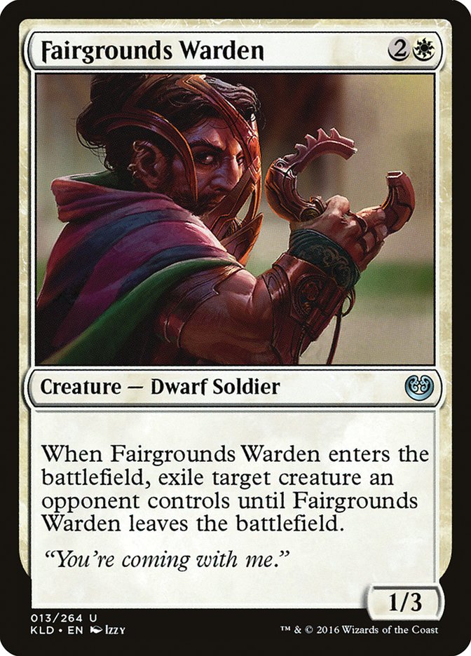 Fairgrounds Warden [Kaladesh] (KLD 13)