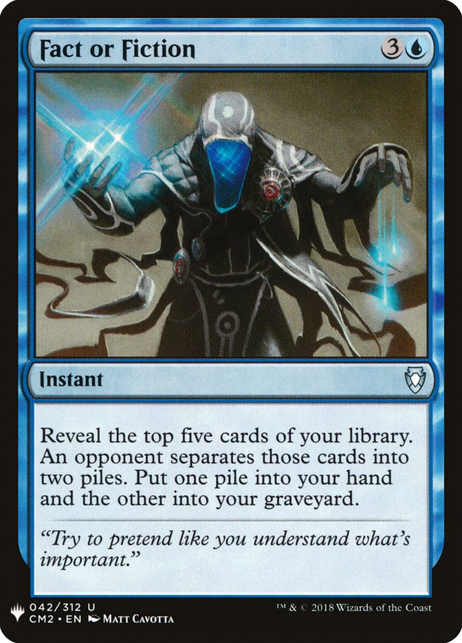 Fact or Fiction [Mystery Booster] (MB1 371)