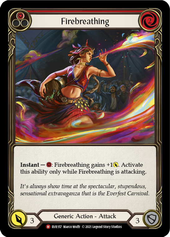 Firebreathing [EVR157] 1st Edition Normal