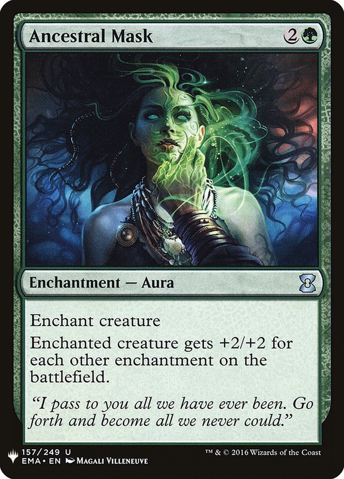 Ancestral Mask [Mystery Booster] (MB1 1119)