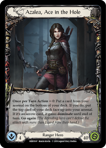 Azalea, Ace in the Hole [HER018-P] 1st Edition Rainbow Foil