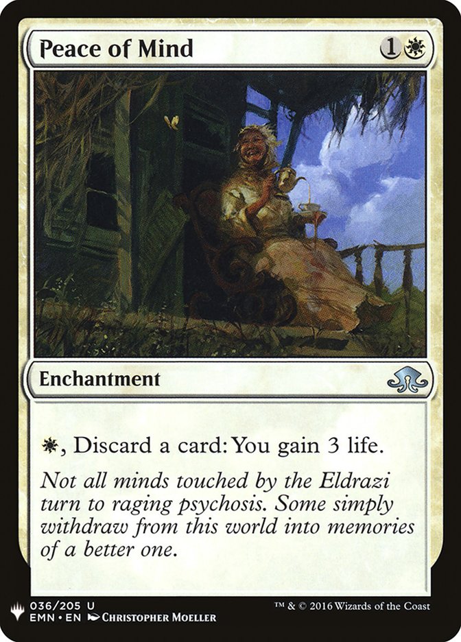 Peace of Mind [Mystery Booster] (MB1 197)