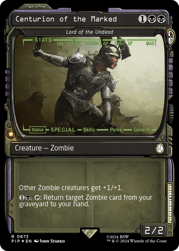 Centurion of the Marked (Showcase) (Surge Foil) [Fallout]