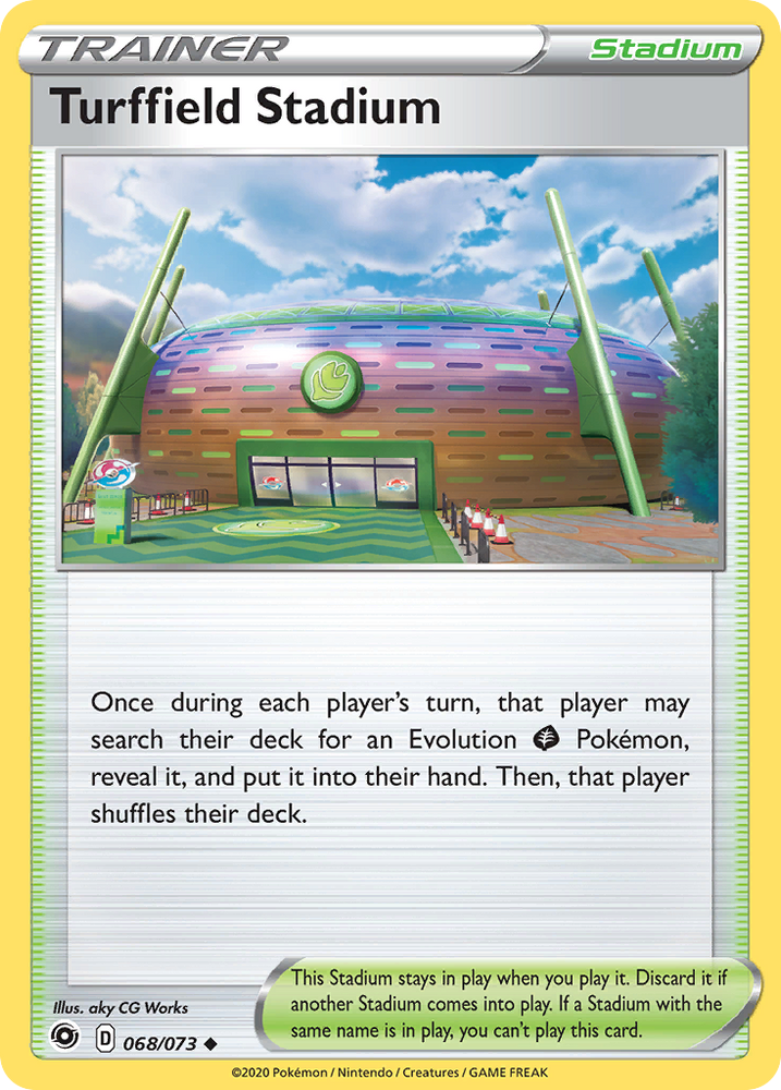 Turffield Stadium (68/073) [Sword & Shield: Champion's Path]