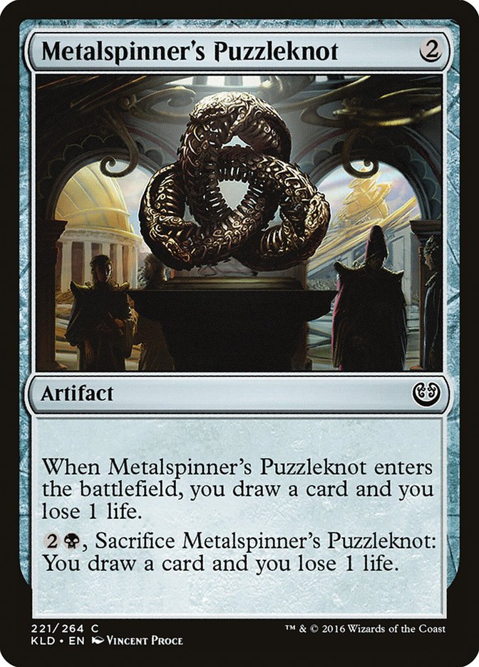 Metalspinner's Puzzleknot [Kaladesh] (KLD 221)
