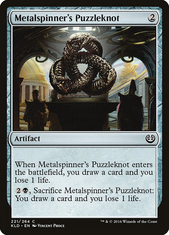 Metalspinner's Puzzleknot [Kaladesh] (KLD 221)