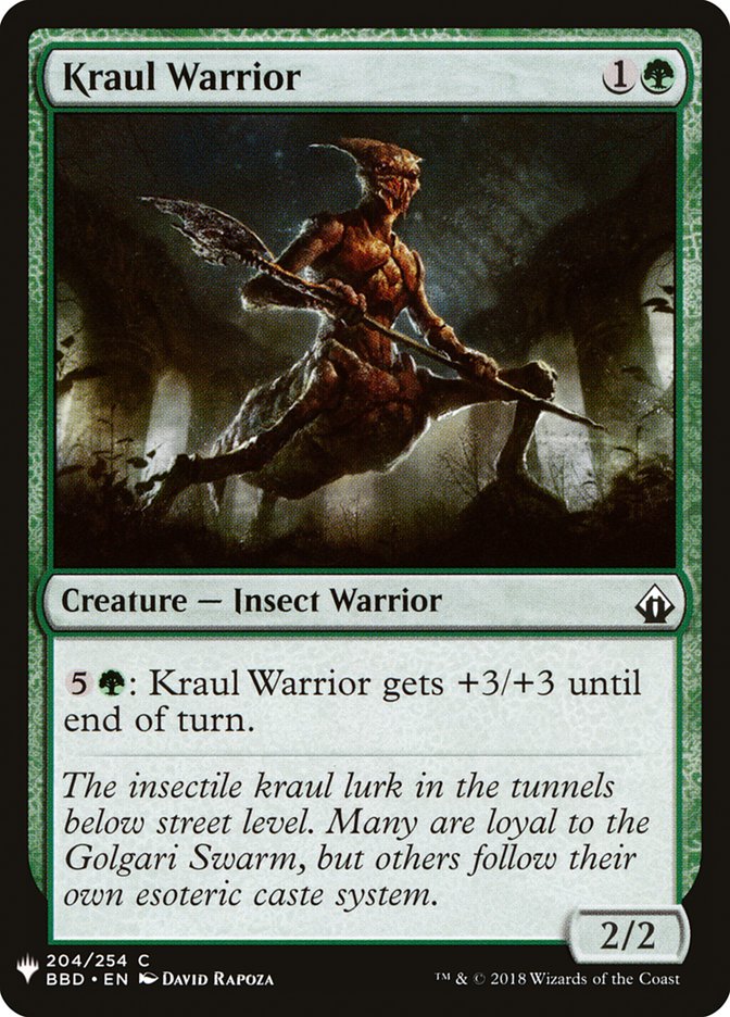 Kraul Warrior [Mystery Booster] (MB1 1253)